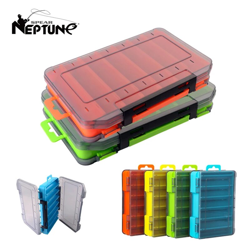 Fishing Boat Oar - Double-Sided Fishing Tackle Storage Box for