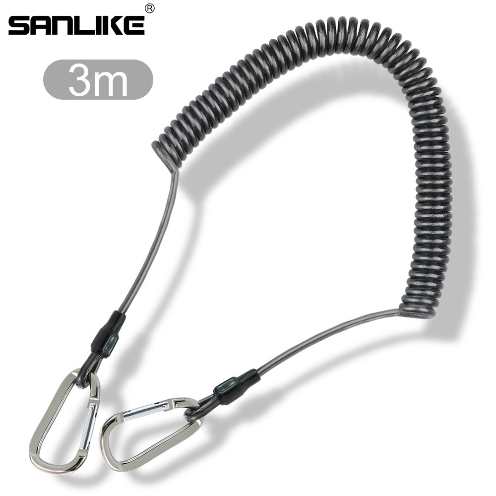 Fishing Boat Trailer - Fishing Lanyards 1.2M//1.5M/3M Retractable Coiled Tether