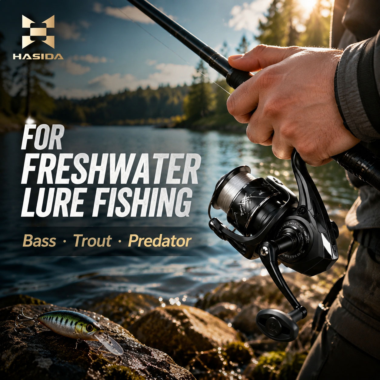 HASIDA AULA Air Spinning Reel  - Abu Garcia Reel Max review and price
