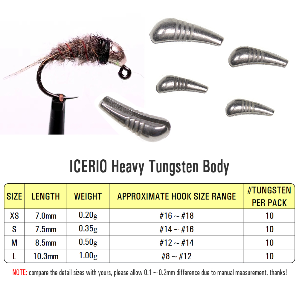 ICERIO 10PCS Fast Sinking Nymp - Fishing Boat Oar review and price