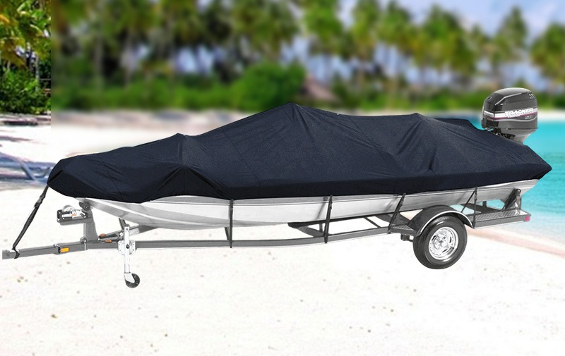 190T Waterproof Boat Cover, Sp - Fishing Boat Trailer review and price