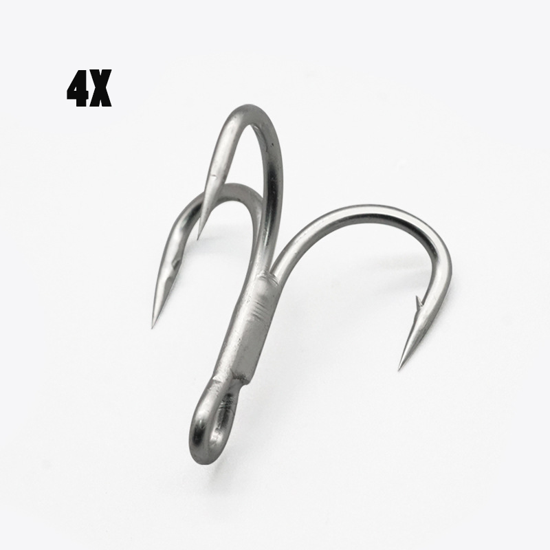 100Pcs Fishhooks 4X Strong Tre - Fishing Boat Anchor review and price
