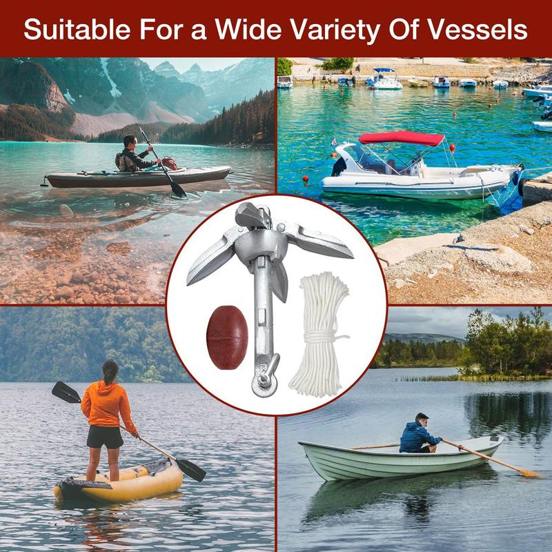 Canoe Anchoring Boat Anchoring - Fishing Boat Anchor review and price