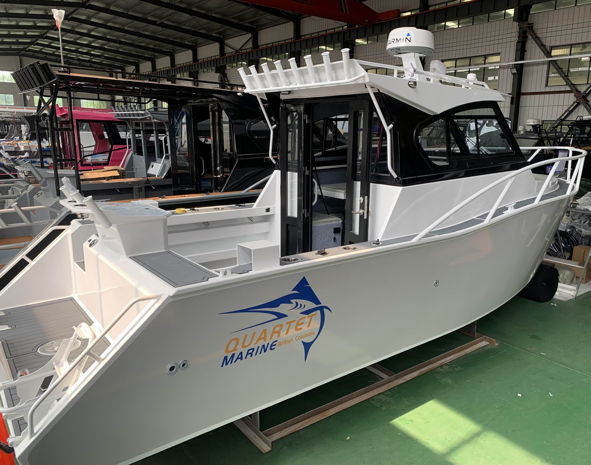 Aluminum Luxury Cabin Cruiser  - Fishing Boat Outboard Motor review and price