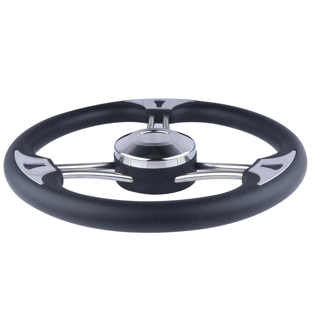 ANDYMARINE 13.5 Inch Stainless - Fishing Boat Steering Wheel review and price